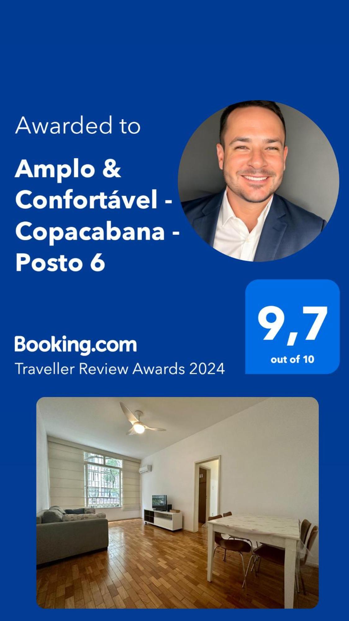 Amplo & Confortavel - Copacabana - Posto 6 Rio de Janeiro
